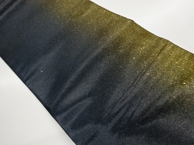 JAPANESE KIMONO / SAKURAI MADE ORIGINAL FUKURO OBI / STRIPED PATTERN